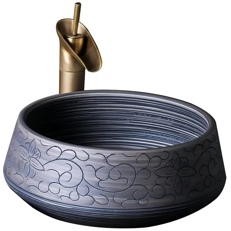 Ceramic Bathroom Artistic Hand-Washing Basin