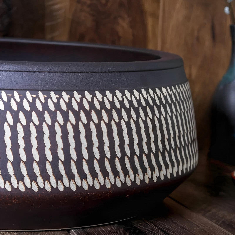 Sanitary Wares Porcelain Basin Sink Hand Curved Bathroom Ceramic Basin