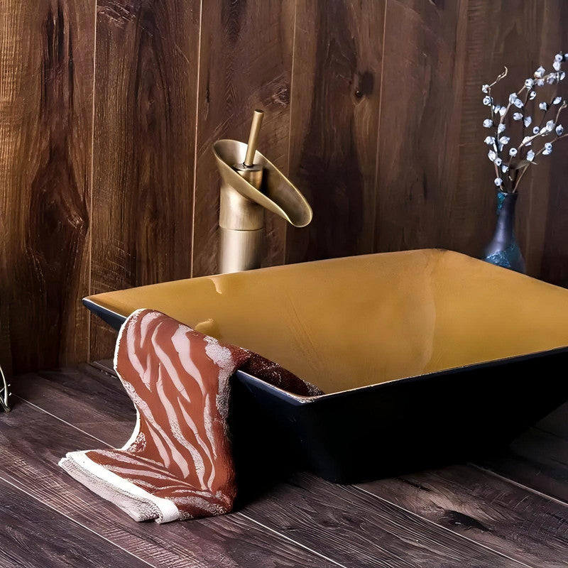 Above Counter Ceramic Sink Basin for Bathroom