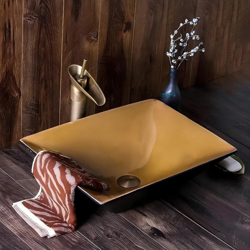 Above Counter Ceramic Sink Basin for Bathroom