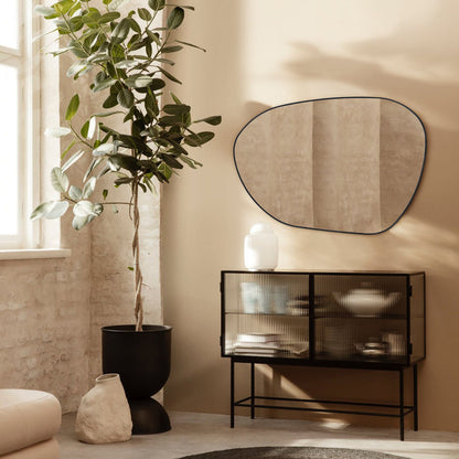 Irregular Shaped Mirror for Living Room, Bathroom or Entry