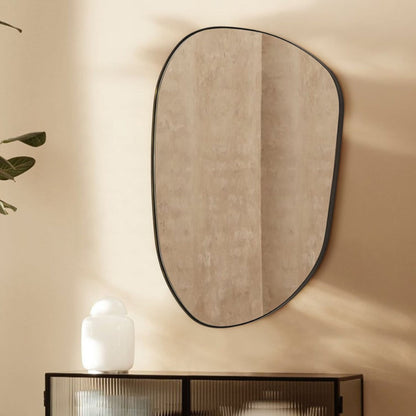 Irregular Shaped Mirror for Living Room, Bathroom or Entry