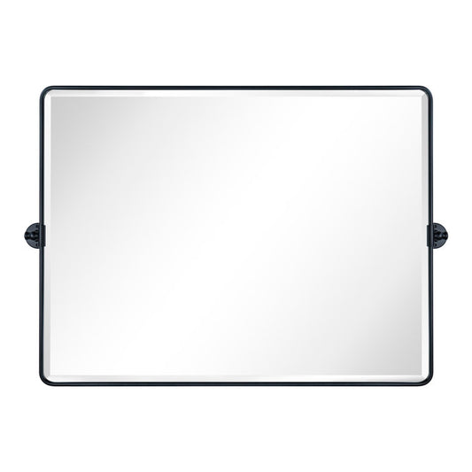 Horizontal Beveled Bathroom / Vanity Mirror
