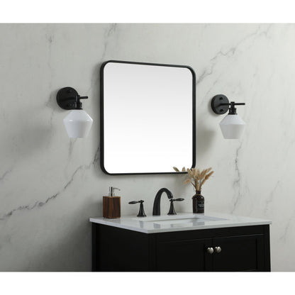 Metal Square Wall Mirror