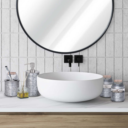 Rustic Bathroom Accessory Set